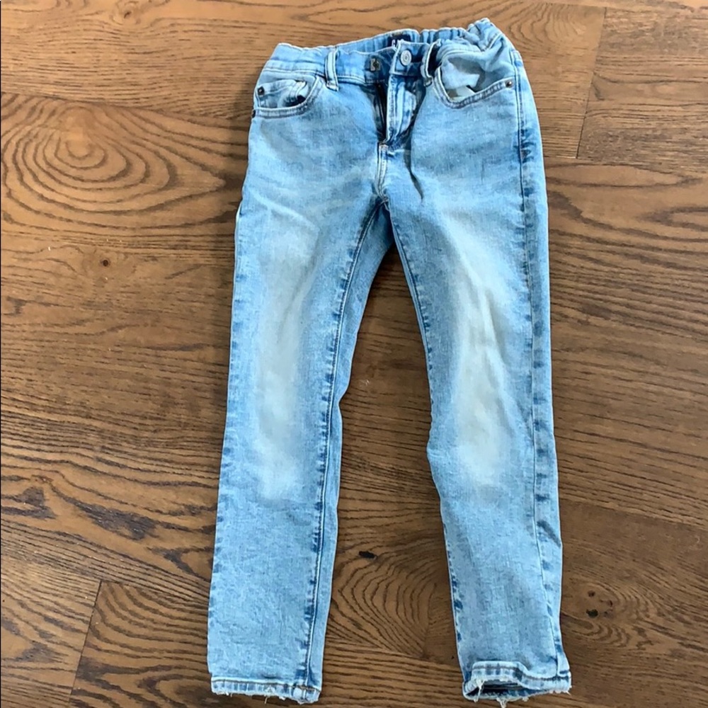 Gap boys stretch skinny jeans with adjustable waist size 7